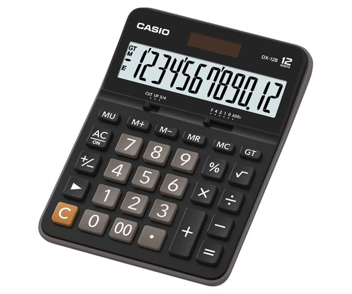 DX-12B calculadora Escritorio Calculadora bsica Negro