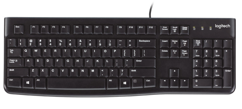 K120 for Business teclado Universal USB QWERTY Espaol Negro