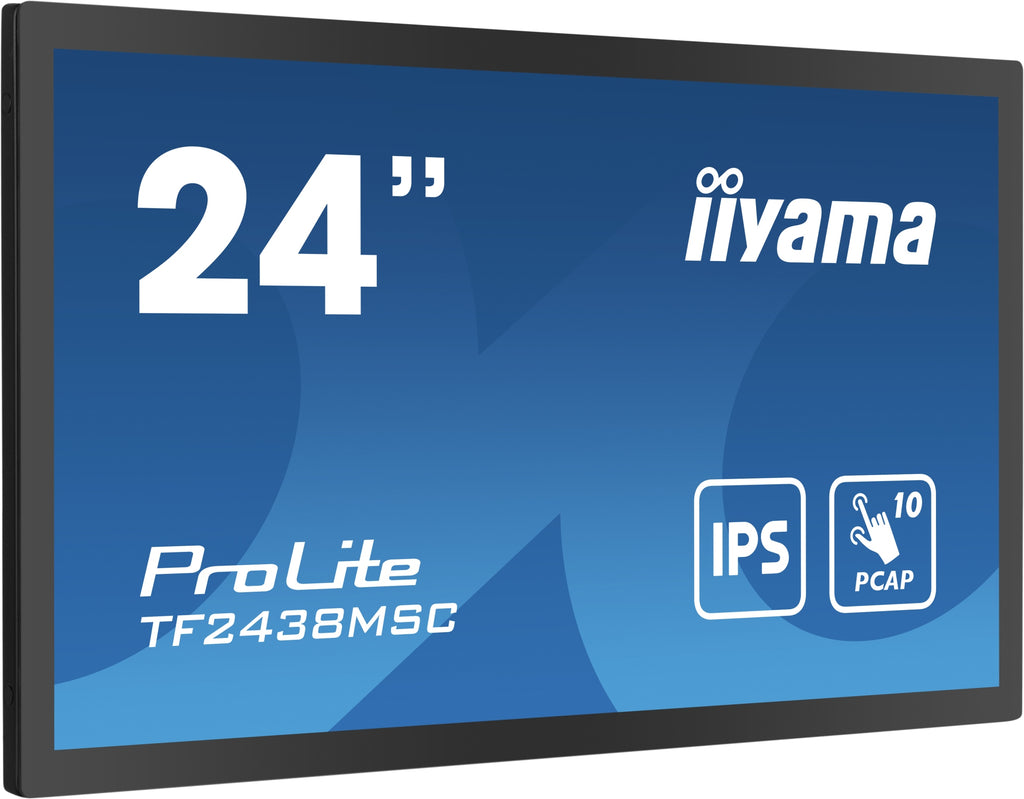 TF2438MSC-B1 pantalla para PC 60 5 cm (23.8") 1920 x 1080 Pixeles Full HD LED Pantalla tctil Negro