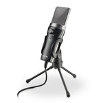 MS120 USB Negro Micrfono para crear podcasts