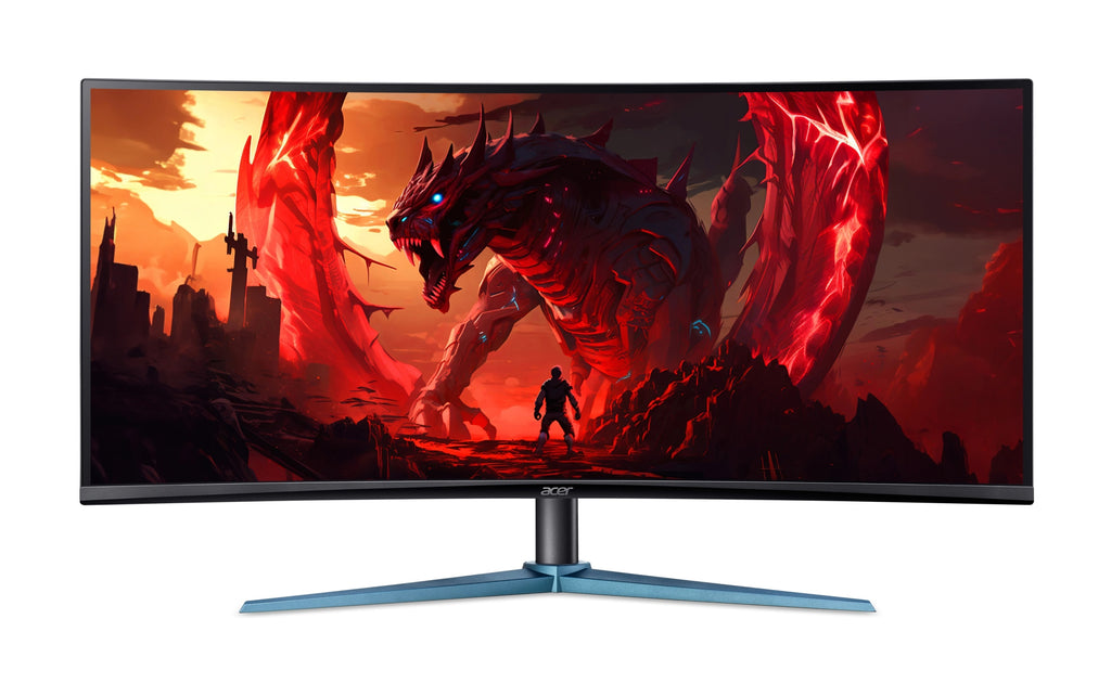 Nitro ED0 ED340CU J0 pantalla para PC 86 4 cm (34") 3440 x 1440 Pixeles UltraWide Quad HD LCD Negro  Azul