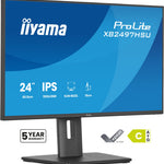 ProLite XB2497HSU-B1 pantalla para PC 60 5 cm (23.8") 1920 x 1080 Pixeles Full HD LED Negro