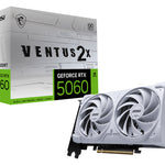 GeForce RTX 5060 8G VENTUS 2X OC WHITE NVIDIA 8 GB GDDR7