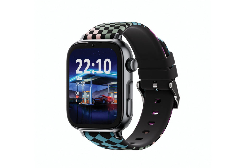 SaveWatch Plus 2 4 7 cm (1.85") AMOLED Digital 410 x 502 Pixeles Pantalla tctil 4G Negro Wifi GPS (satlite)