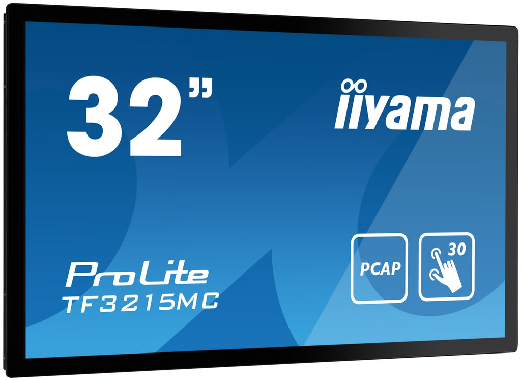 ProLite TF3215MC-B2 pantalla para PC 80 cm (31.5") 1920 x 1080 Pixeles Full HD LED Pantalla tctil Quiosco Negro