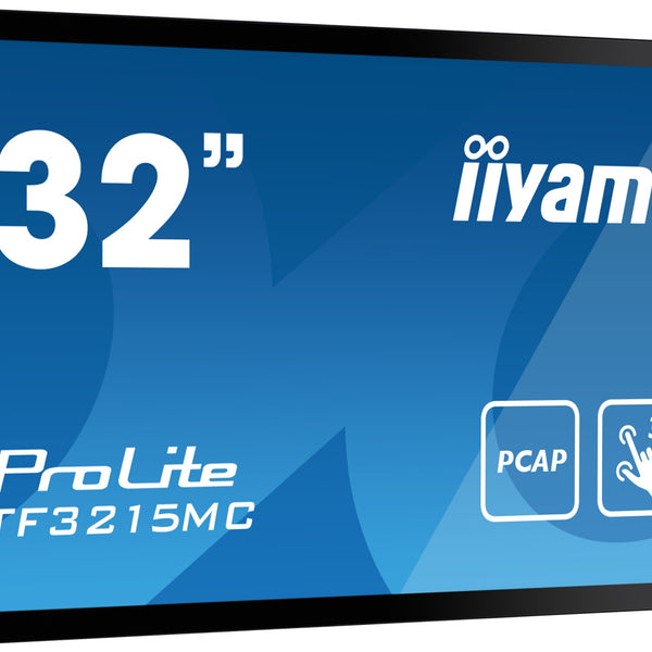 ProLite TF3215MC-B2 pantalla para PC 80 cm (31.5") 1920 x 1080 Pixeles Full HD LED Pantalla tctil Quiosco Negro