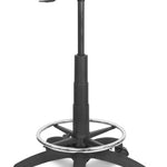 Tolosa Asiento acolchado Negro Tela  Espuma  Poliuretano Poliamida Rueda de reenvio 1 pieza(s)