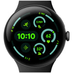 Pixel Watch 3 AMOLED 45 mm Digital Pantalla tctil Negro Wifi GPS (satlite)