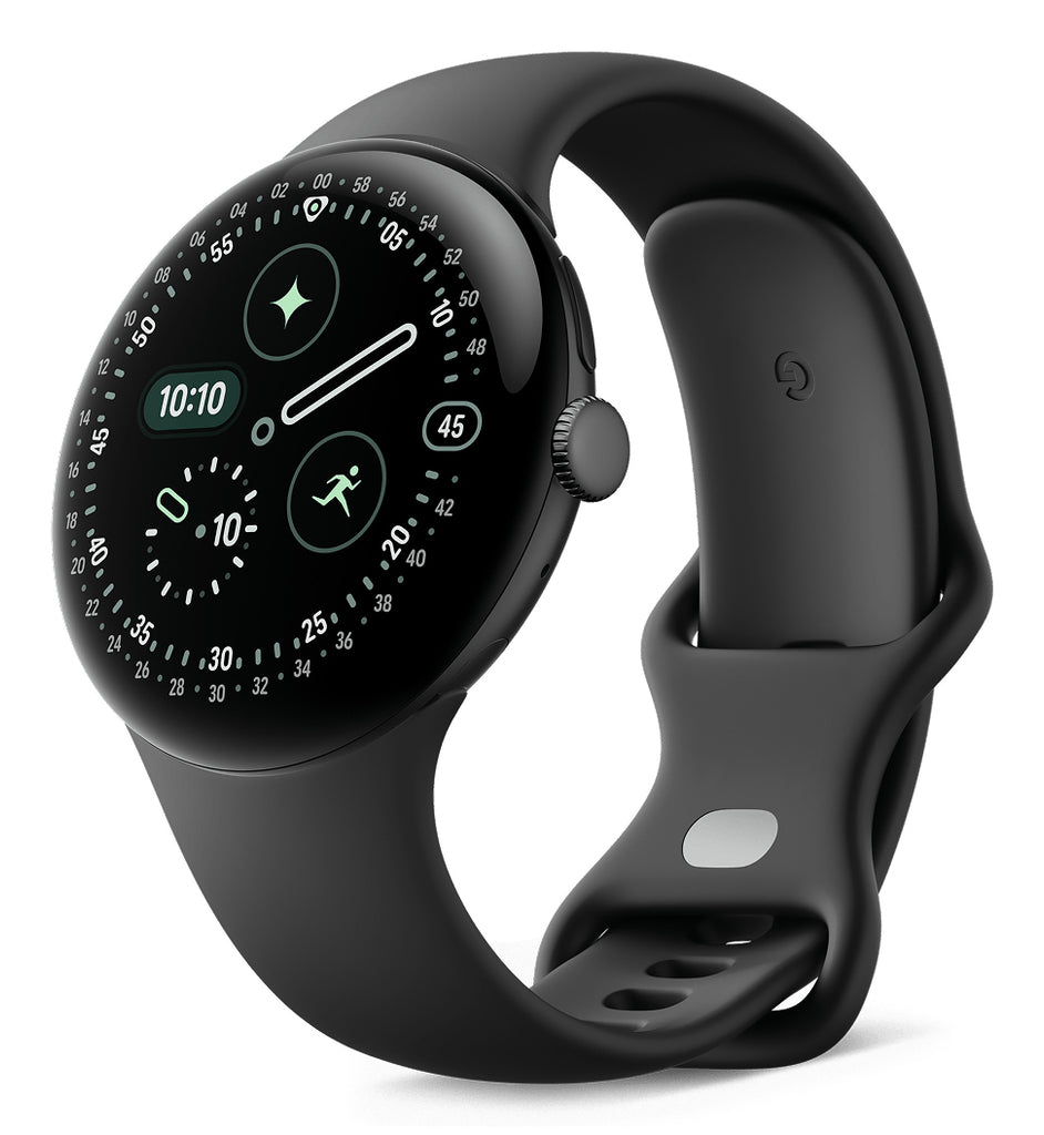 Pixel Watch 4 AMOLED 45 mm Digital Pantalla tctil Negro Wifi GPS (satlite)