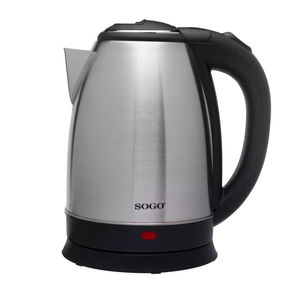 KET-SS-5790-SS tetera elctrica 1 8 L 1500 W Negro  Acero inoxidable