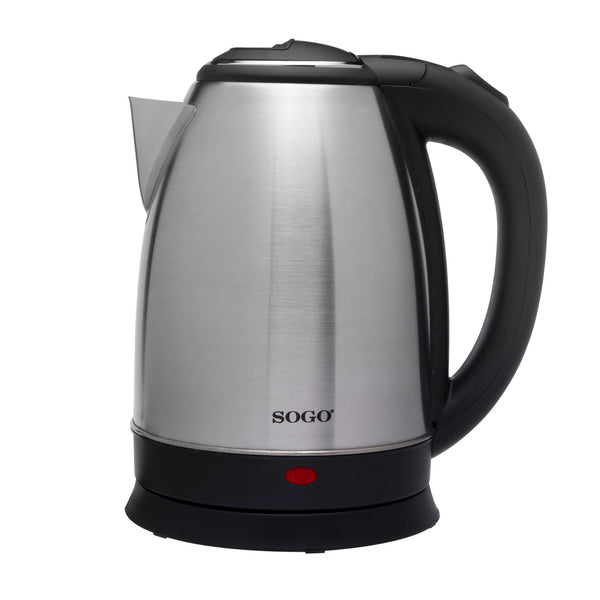 KET-SS-5790-SS tetera elctrica 1 8 L 1500 W Negro  Acero inoxidable