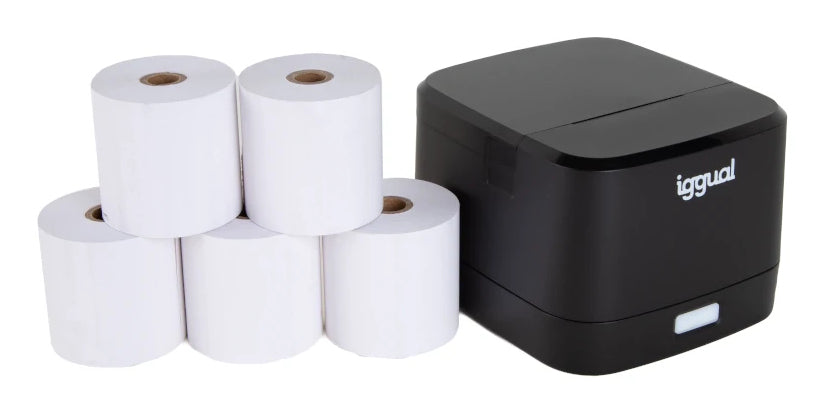 Kit impresora trmica TP EASY 58 + 5 rollos