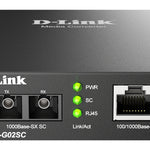 DMC-G02SC/B convertidor de medio 1000 Mbit/s Multimodo