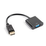AD-0002-BK adaptador de cable de vdeo 0 2 m VGA (D-Sub) DisplayPort Negro