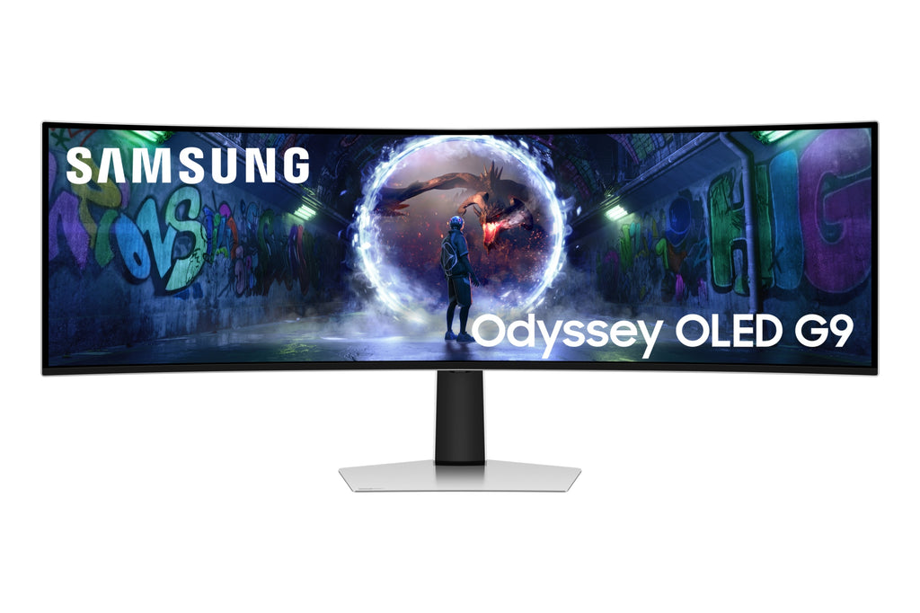 G93SD pantalla para PC 124 5 cm (49") 5120 x 1440 Pixeles Dual QHD OLED Plata
