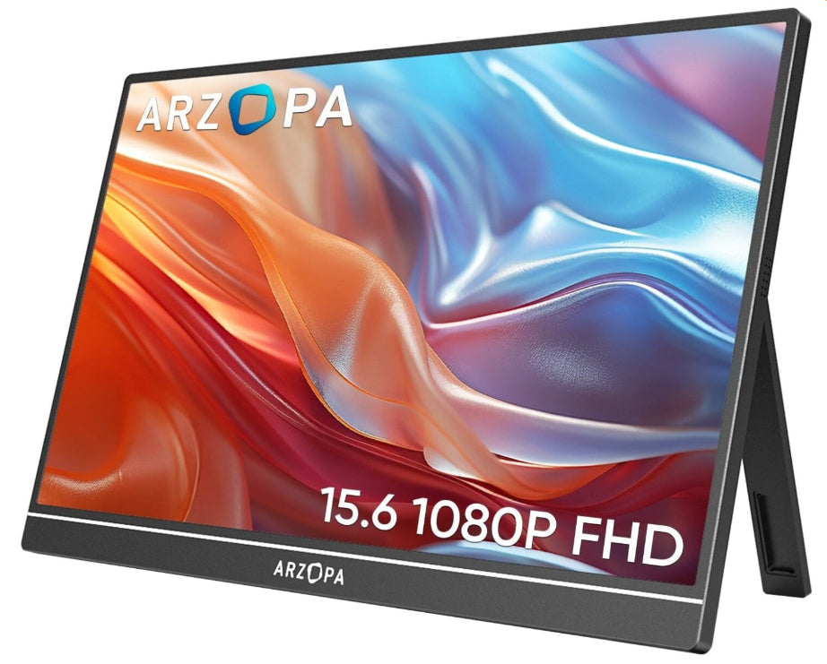 A1 pantalla para PC 39 6 cm (15.6") 1920 x 1080 Pixeles Full HD LCD Gris