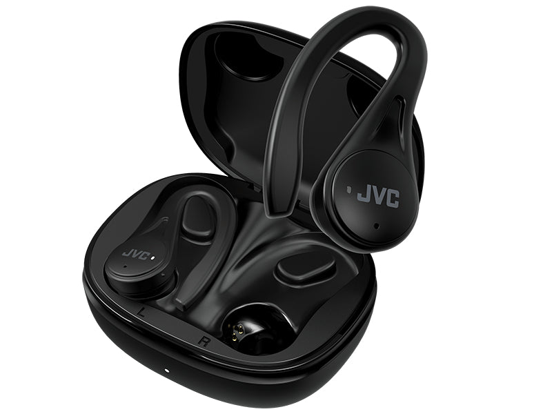 HA-EC25T Auriculares True Wireless Stereo (TWS) gancho de oreja  Dentro de odo Llamadas/Msica Bluetooth Negro