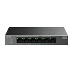 LiteWave LS106LP switch No administrado Fast Ethernet (10/100) Energa sobre Ethernet (PoE) Negro
