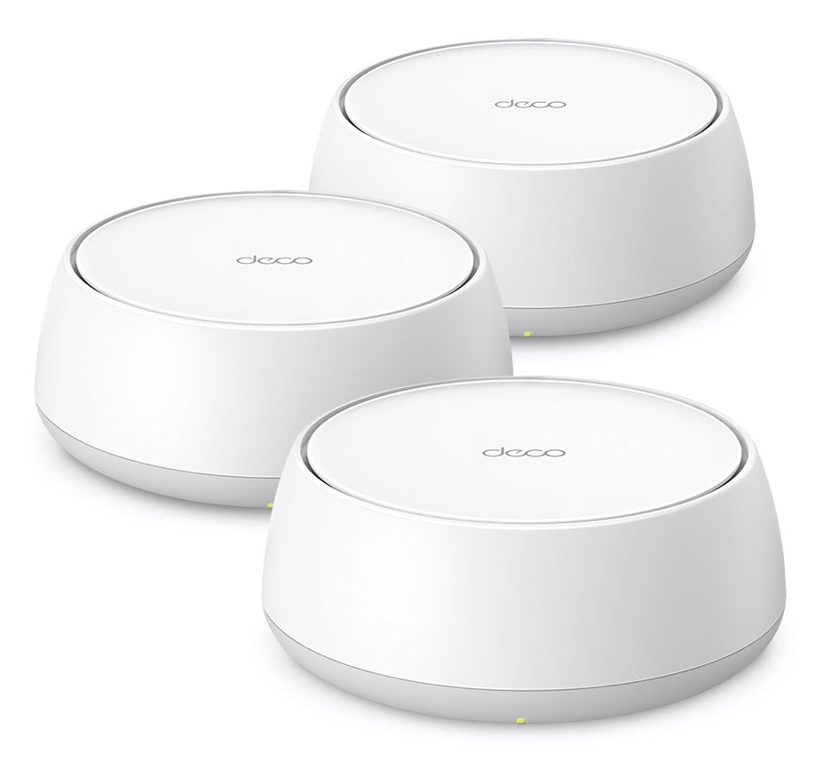 DECO BE25(3-PACK) sistema Wi-Fi Mesh (Wi-Fi en malla) Doble banda (2 4 GHz / 5 GHz) Wi-Fi 7 (802.11be) Blanco 2 Interno