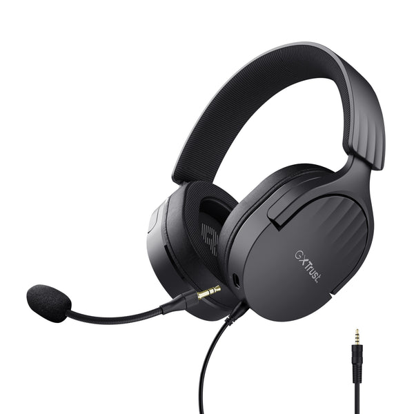 GXT 489 FAYZO Auriculares Almbrico Diadema Juego Negro
