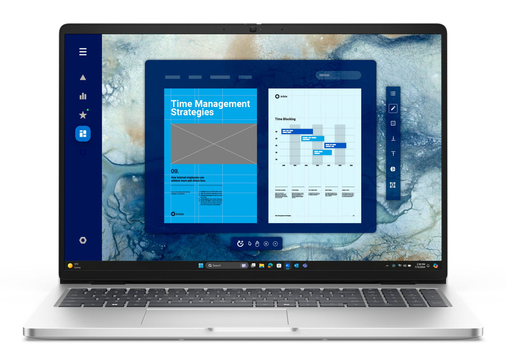 Pro 16 PC16250 Intel Core Ultra 7 255U Porttil 40 6 cm (16") Full HD+ 32 GB DDR5-SDRAM 1 TB SSD Wi-Fi 6E (802.11ax) Windows 11 Pro Espaol Platino