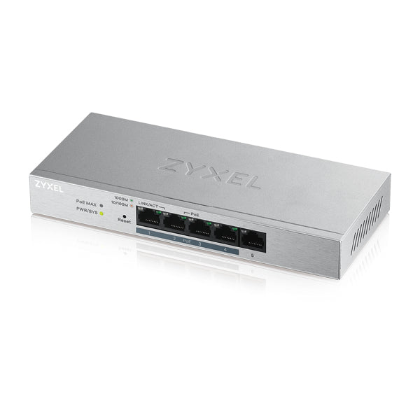 GS1200-5HP v2 Gestionado Gigabit Ethernet (10/100/1000) Energa sobre Ethernet (PoE) Gris