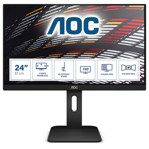 P1 X24P1 pantalla para PC 61 cm (24") 1920 x 1200 Pixeles WUXGA LED Negro