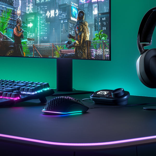 Aerox 3 ratn Juego mano derecha USB Tipo C ptico 8500 DPI