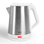 JEHA1723 tetera elctrica 2 L 1500 W Acero inoxidable  Blanco