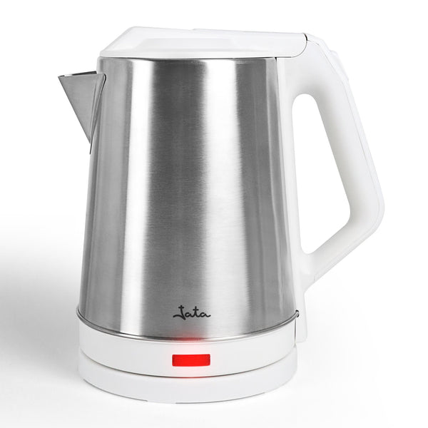 JEHA1723 tetera elctrica 2 L 1500 W Acero inoxidable  Blanco