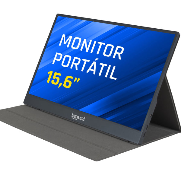 Monitor porttil 15 6" IPS FHD USB-C funda