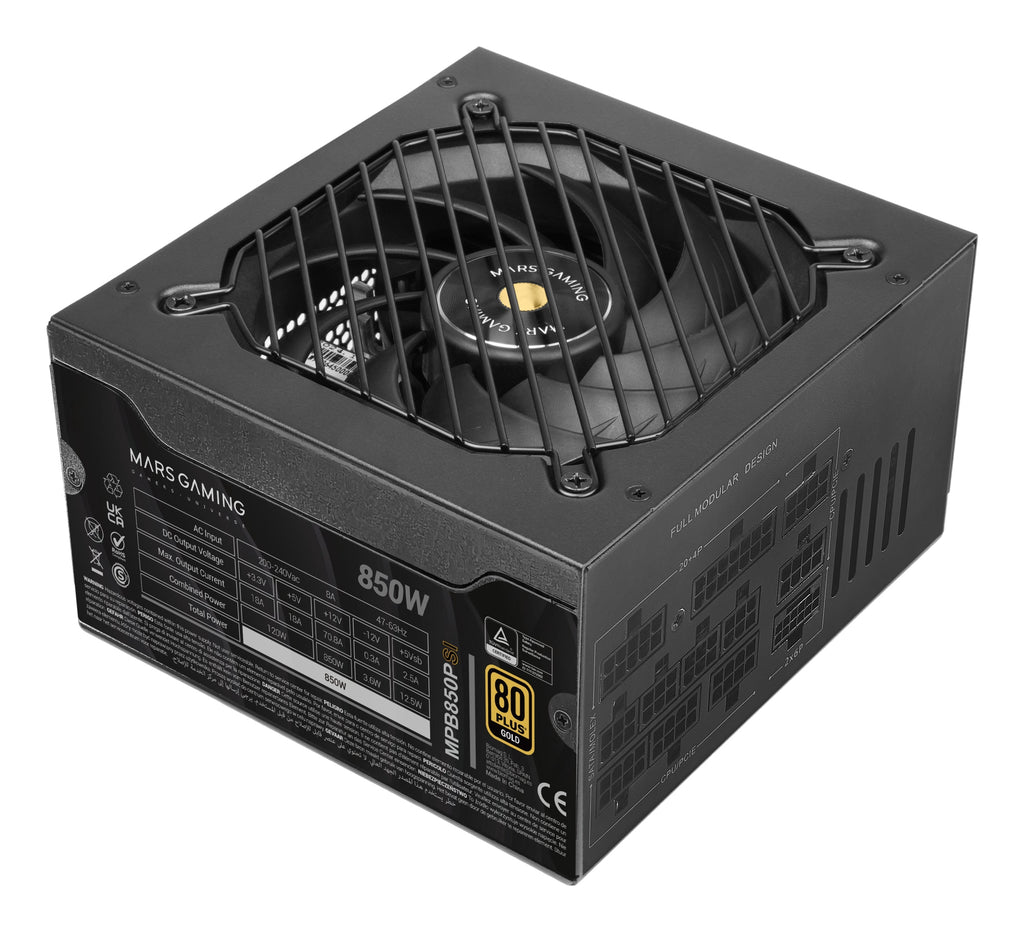 MPB850PSI unidad de fuente de alimentacin 850 W 24-pin ATX ATX Negro