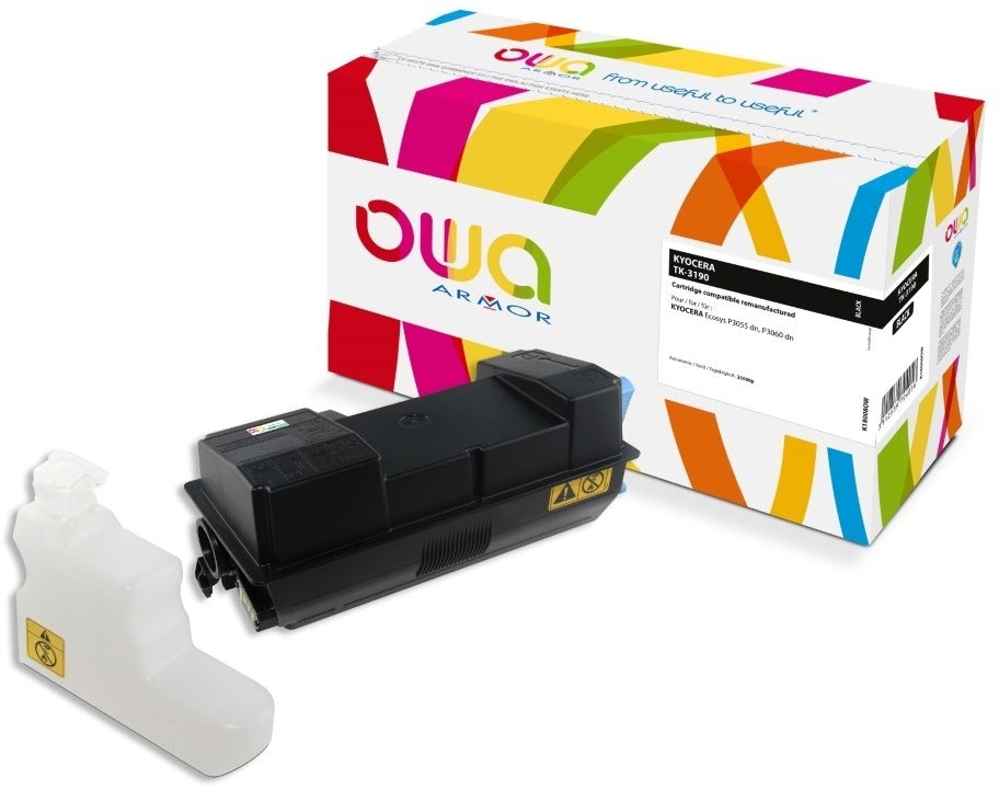 K18008OW cartucho de tner Compatible Negro 1 pieza(s)