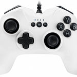 PCGC-100WHITE mando y volante Blanco USB Gamepad Analgico/Digital PC