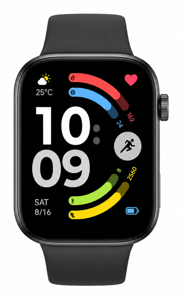 Redmi Watch 6 5 26 cm (2.07") AMOLED 46 mm Digital 432 x 514 Pixeles Pantalla tctil Negro GPS (satlite)
