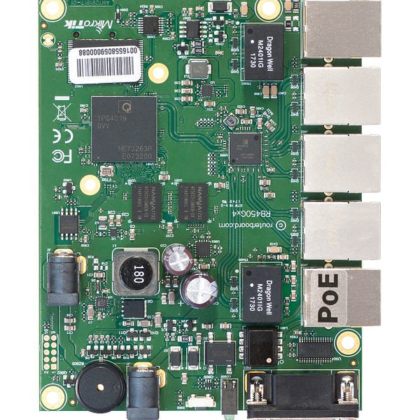 RB450Gx4 router Gigabit Ethernet Verde