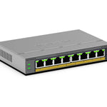 GS108EPP No administrado Gigabit Ethernet (10/100/1000) Energa sobre Ethernet (PoE) Montaje en pared/escritorio Gris