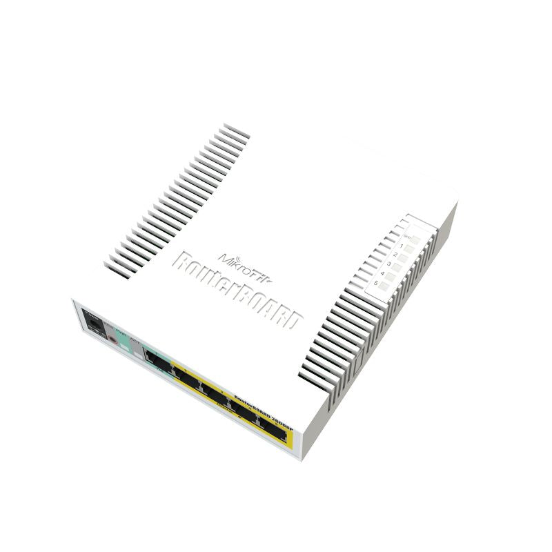 CSS106-1G-4P-1S switch Gigabit Ethernet (10/100/1000) Energa sobre Ethernet (PoE) Blanco