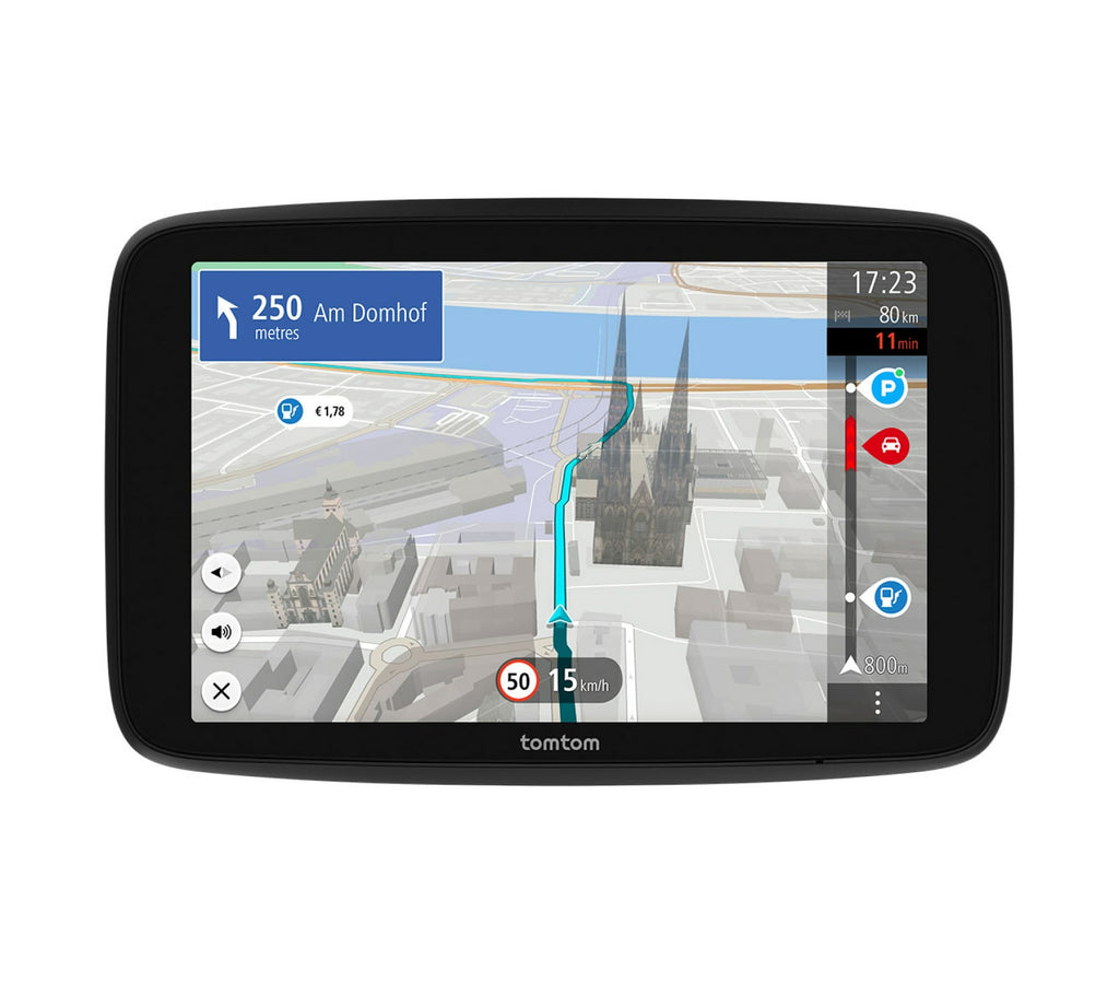 GO navegador Porttil/Fijo 17 8 cm (7") Pantalla tctil Negro