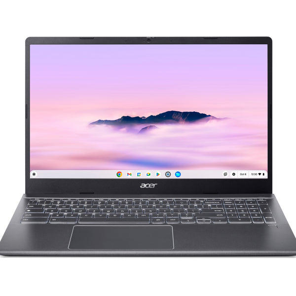 Chromebook Plus 515 CBE595-2-TCO-575G Intel Core 5 120U 39 6 cm (15.6") Full HD 16 GB LPDDR5x-SDRAM 512 GB SSD Wi-Fi 6E (802.11ax) ChromeOS Gris