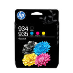 Paquete de 4 cartuchos de Tinta Original 934 negra/935 cian/magenta/amarilla