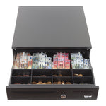 Cajn portamonedas IRON-20 42cm 4+8 negro