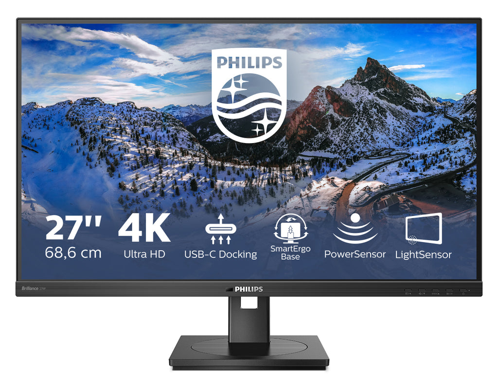 279P1/00 pantalla para PC 68 6 cm (27") 3840 x 2160 Pixeles 4K Ultra HD LED Negro