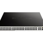 DGS-1210-52MP switch Gestionado L2 Gigabit Ethernet (10/100/1000) 1U Negro
