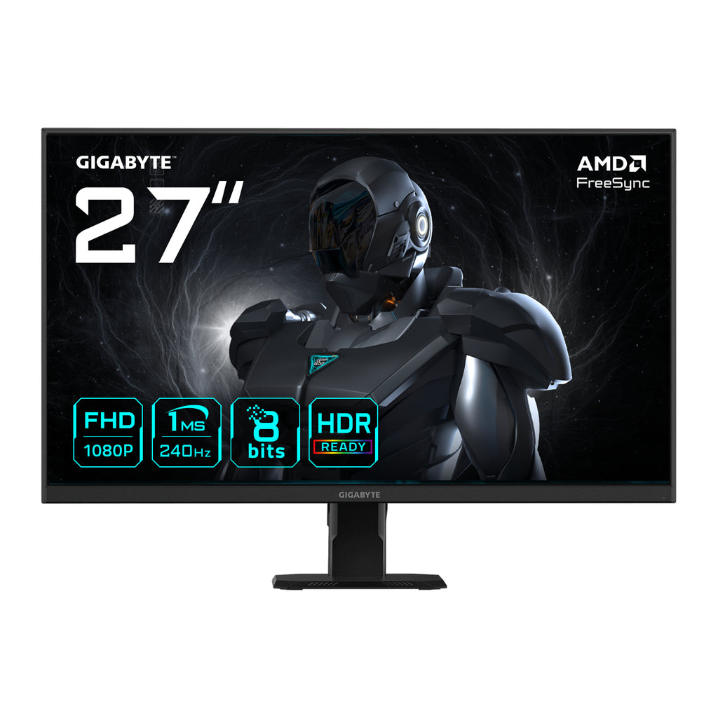 GS27F2 27" Monitor de Juego FHD - 1920 x 1080  240Hz  1ms  300 cd/m  FreeSync  HDR Ready  HDMI 2.0  Displayport 1.4