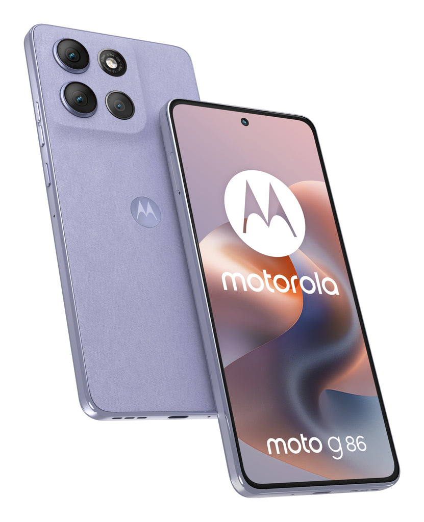moto g86 5G 16 9 cm (6.67") SIM doble Android 15 USB Tipo C 8 GB 256 GB 5200 mAh Lila