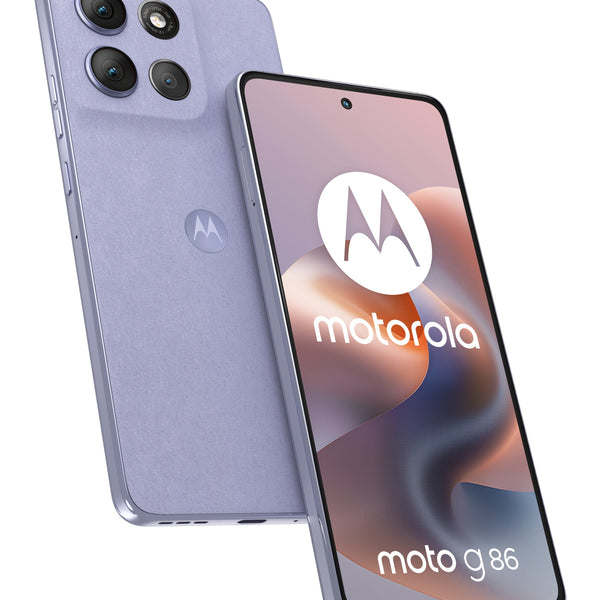 moto g86 5G 16 9 cm (6.67") SIM doble Android 15 USB Tipo C 8 GB 256 GB 5200 mAh Lila