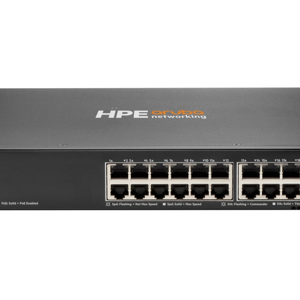 Aruba Networking CX 6200F 24G Class-4 PoE 4SFP+ 370W Switch