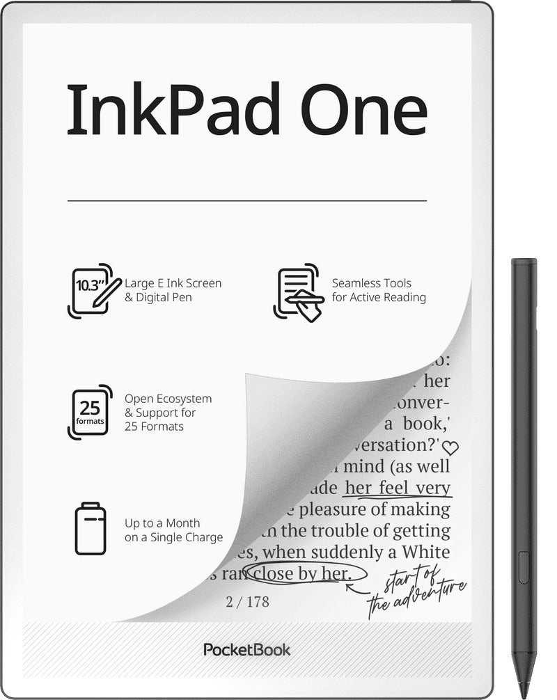 InkPad One lectore de e-book Pantalla tctil 32 GB Wifi Negro