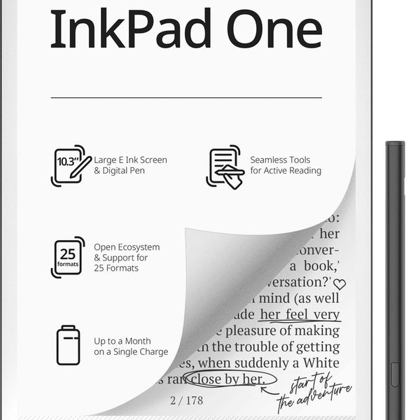 InkPad One lectore de e-book Pantalla tctil 32 GB Wifi Negro